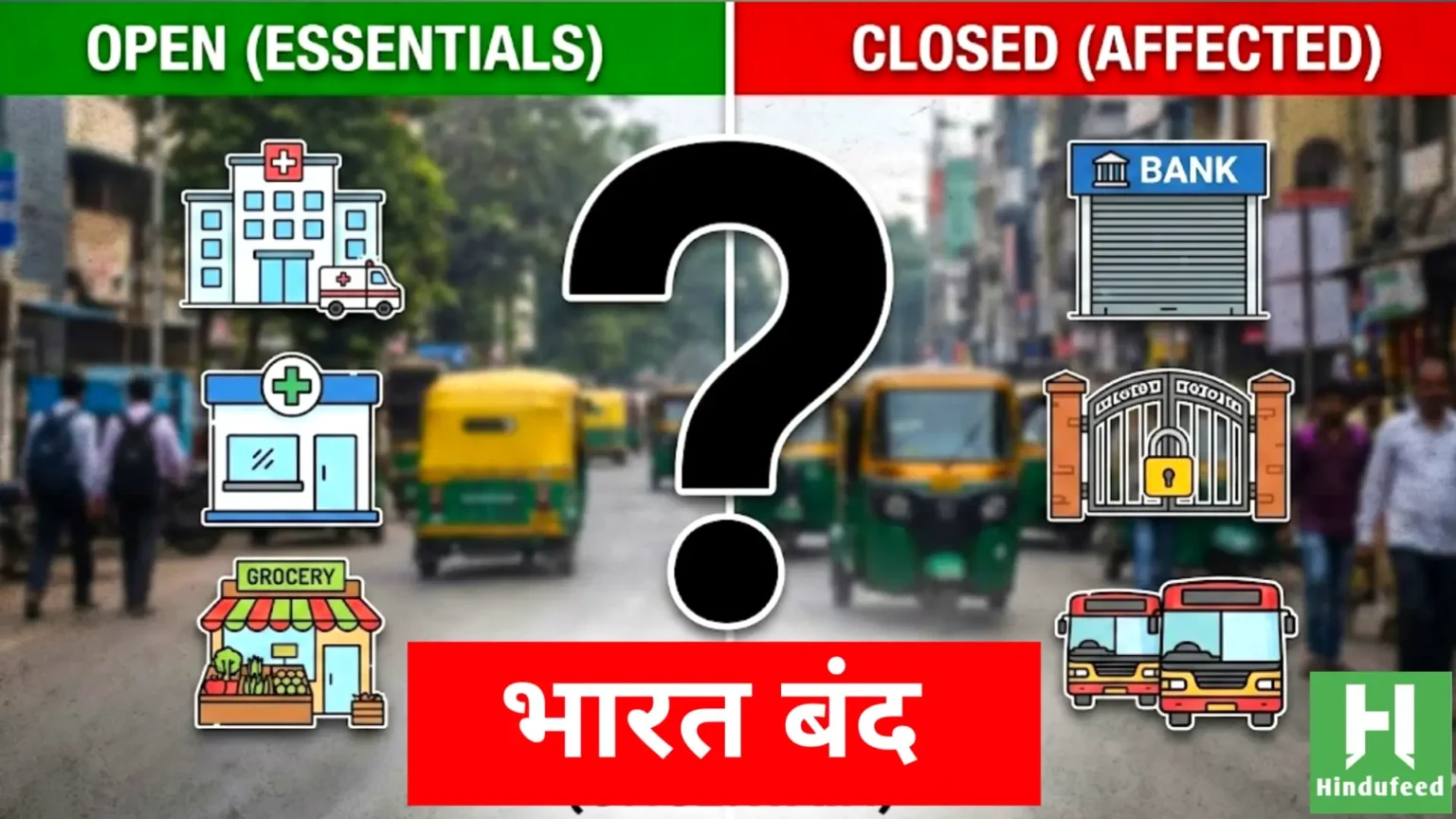 Bharat Bandh live 2026