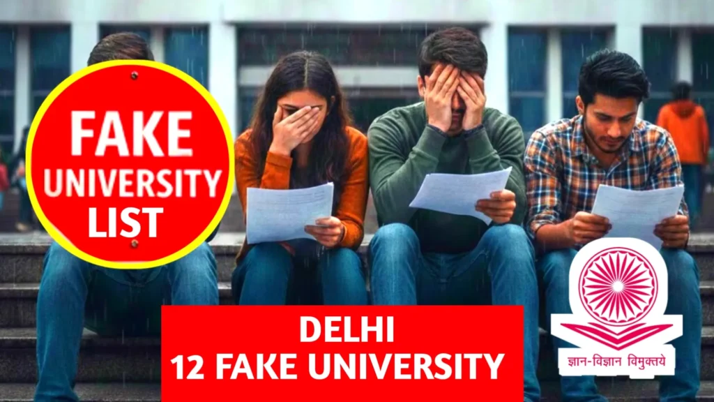 UGC releases list of 32 Fake Universities Across 12 States