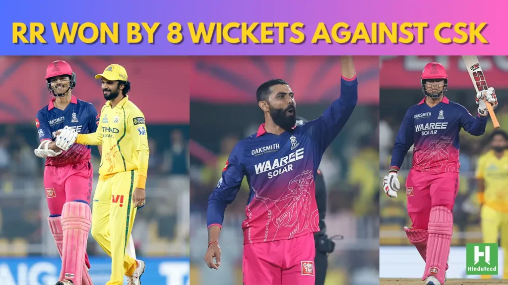 IPL 2026: Vaibhav Sooryavanshi's Explosive Half-Century Powers Rajasthan Royals to 8-Wicket Victory