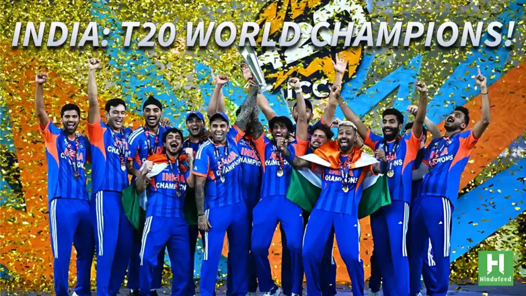 INDIA: T20 WORLD CHAMPIONS!