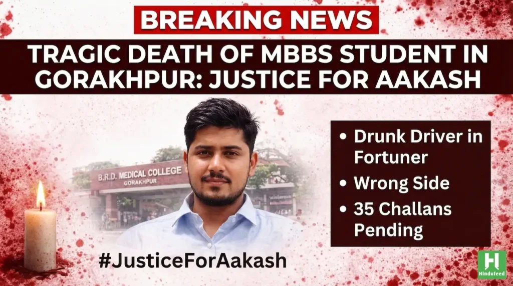 3rd-Year Medical Student Killed in Speeding SUV Crash on Gorakhpur Overbridge 3rd-Year Medical Student Killed in Speeding SUV Crash on Gorakhpur Overbridge