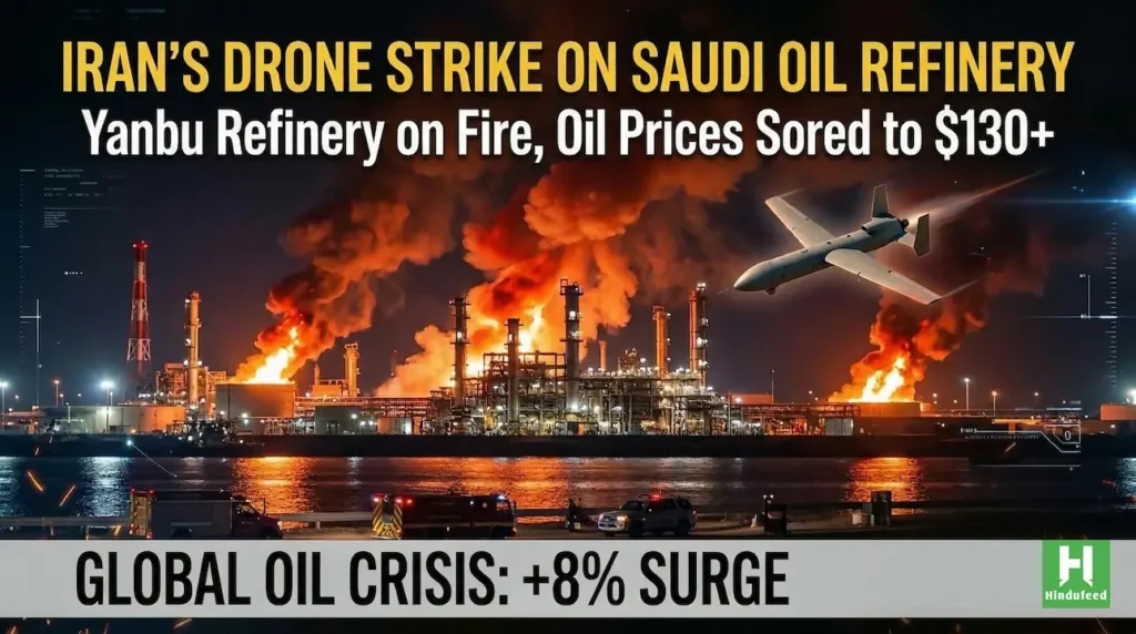 Iran Strikes Saudi Arabia’s Critical Yanbu Refinery