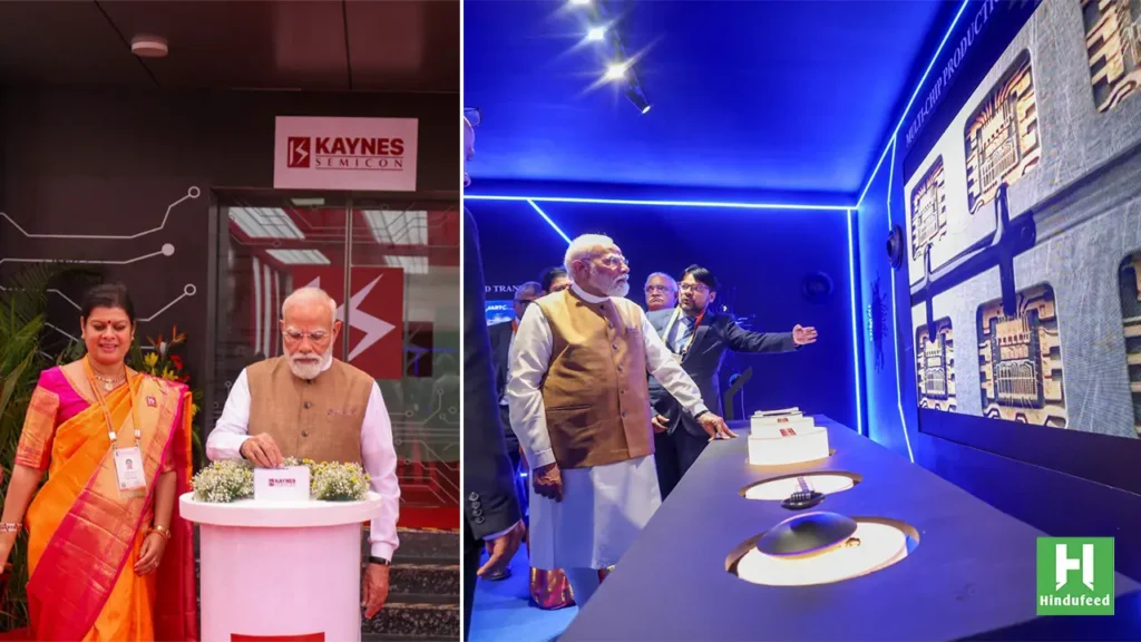 PM Modi Inaugurates ₹3,300 Crore Kaynes Plant in Gujarat