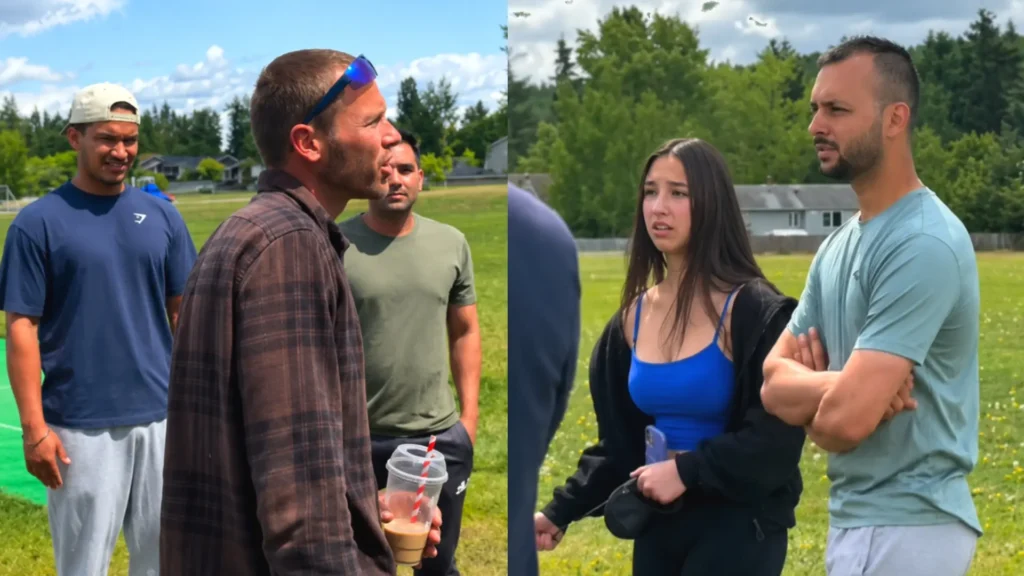 Indian Men Playing Cricket Step In To Defend Woman Who Was Allegedly Being Followed